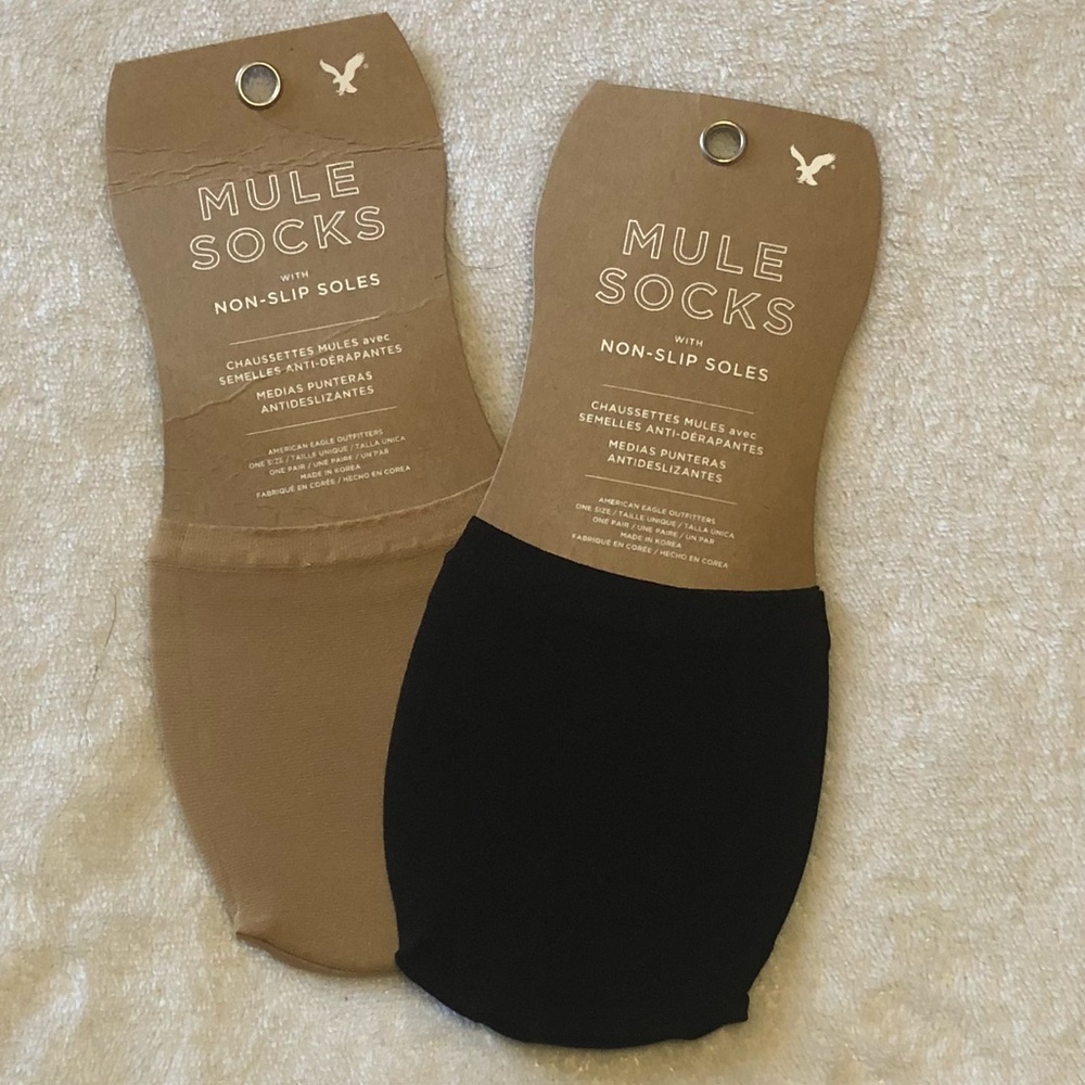 Mule Socks (2 pairs!) NWT